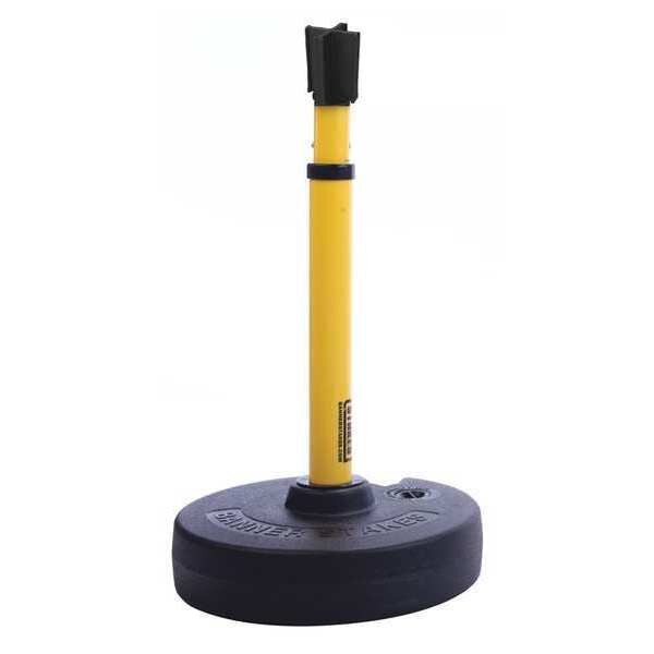Retrctble Belt Barrier, 15ft Belt, Orng