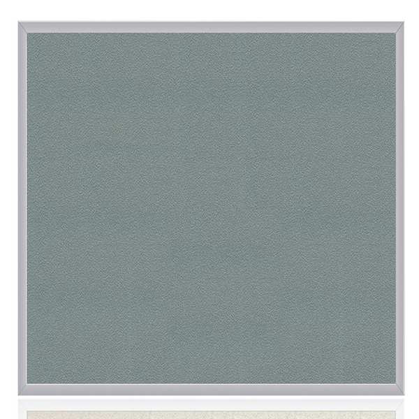 Bulletin Board, 48-1/2 in. H, Silver