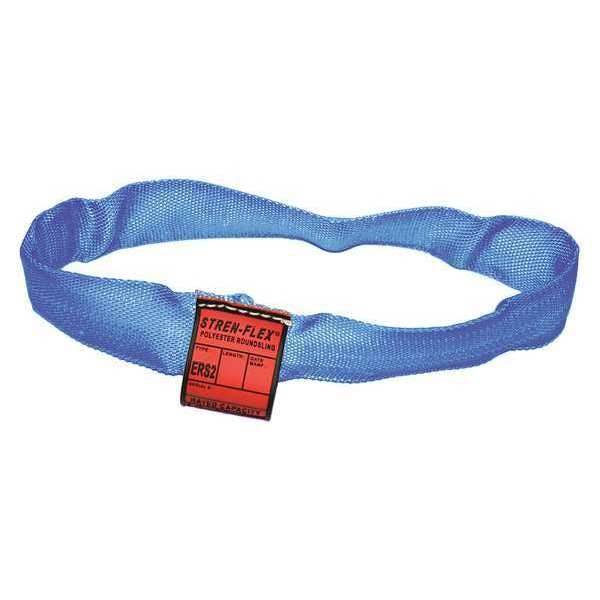 Round Sling, Endless, Blue, 12 ft. L