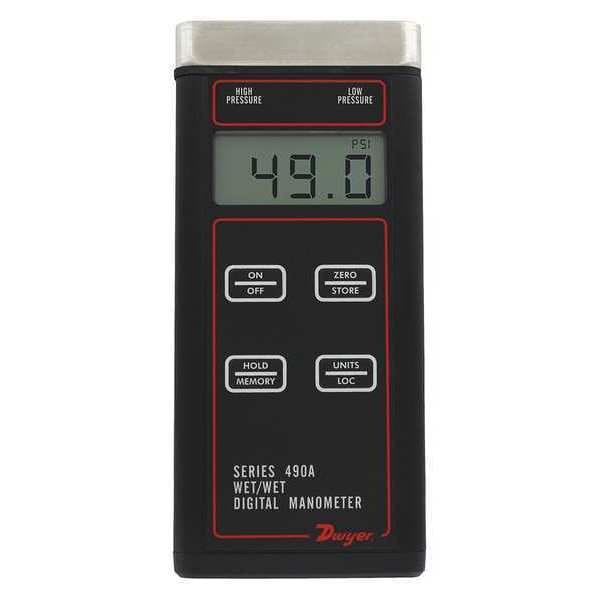 Digital Hydronic Manometer, 30 psi
