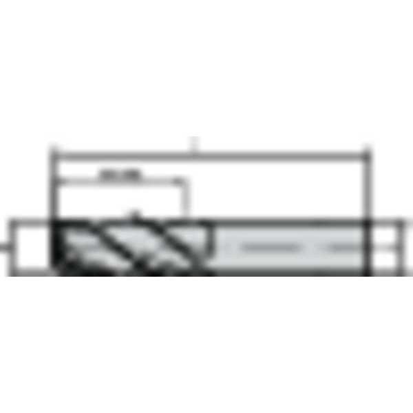 End Mill, 0.7500 in. Milling Dia., 4A03