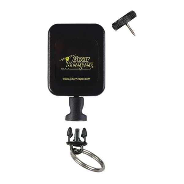 Retractor, 36inL, Black, 3/8lb, SS,