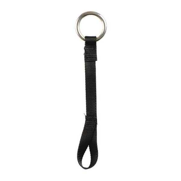 Wrist Tool Lanyard, 8in L, 5 lb, Strap/Ring