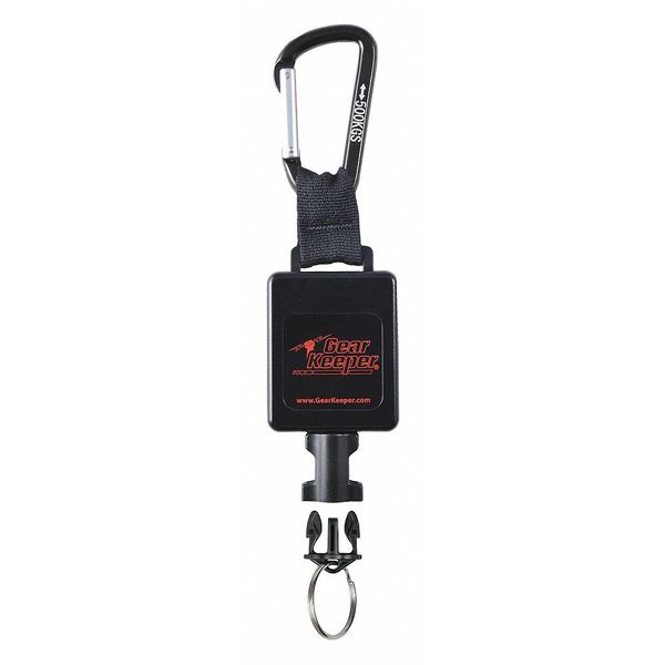 Flashlight Retractor, 32 in. L, Carabiner