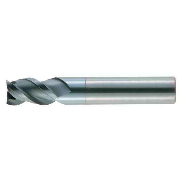 End Mill, TiCN, 0.1875 in Milling Dia, 4C03