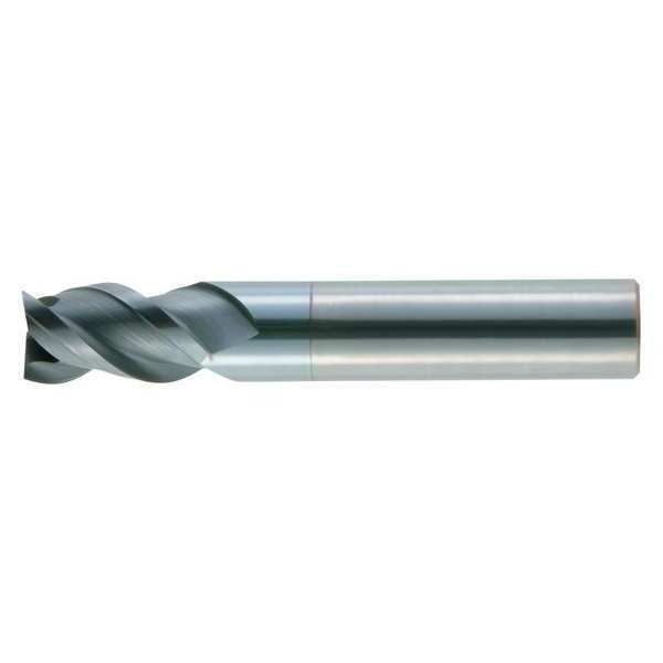 End Mill, TiCN, 0.1250 in Milling Dia, 4C03
