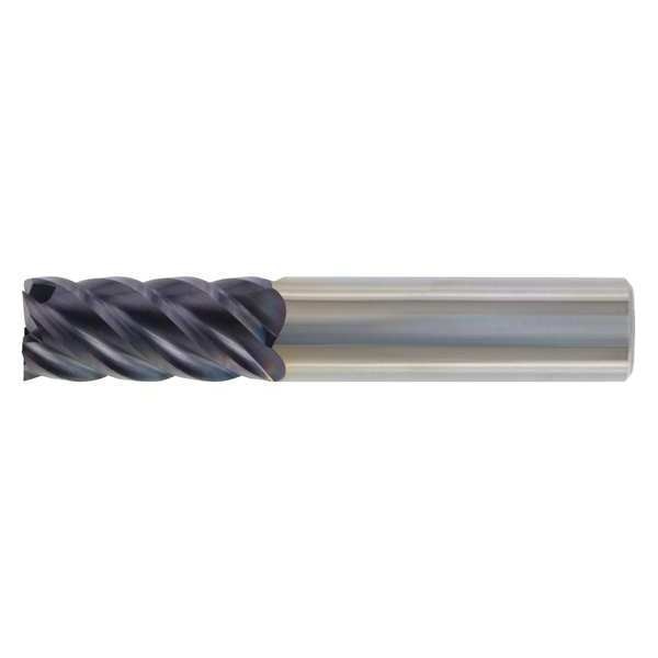End Mill, TiAlN, 0.2500 in. Milling Dia.