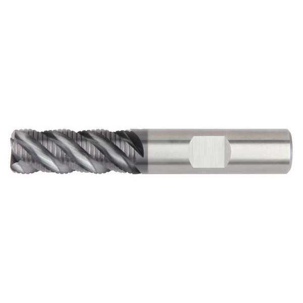 End Mill, AlTiN, 0.7500 in Millng Dia, 4M0R