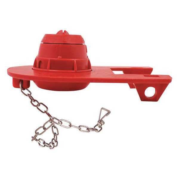 Flapper, Rubber and SS, Red