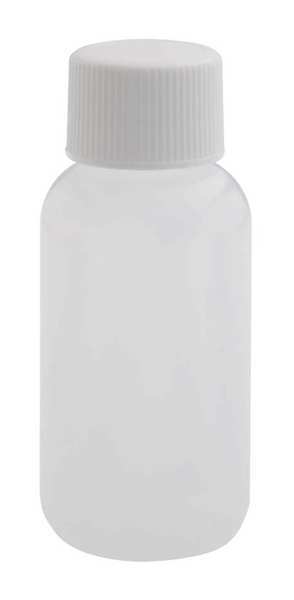 Round Plastic Bottle, 60mL, PK72