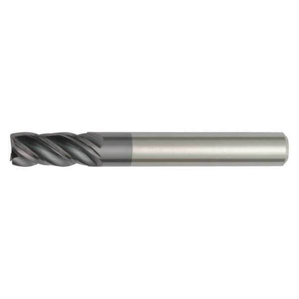 End Mill, AlTiN, 0.5000 in Millng Dia, 4V0T
