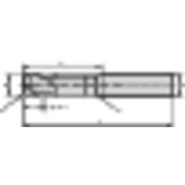 End Mill, 0.5000 in. Milling Dia., 5AN3