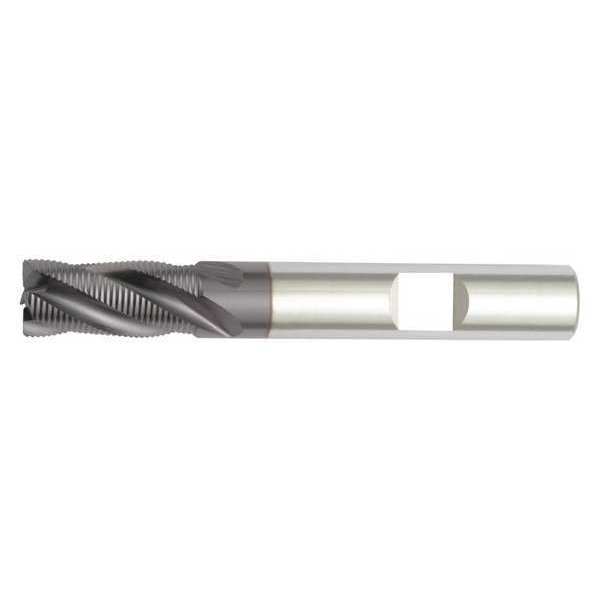 End Mill, TiCN, 1.2500 in Milling Dia, 6205