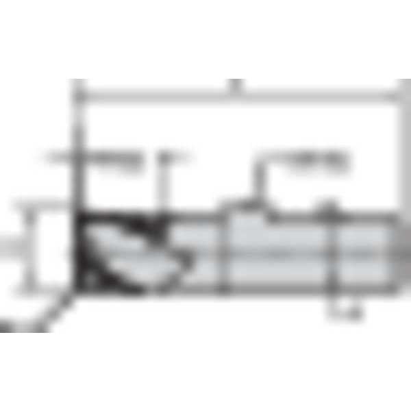 End Mill, 1.5000 in. Milling Dia., 620V