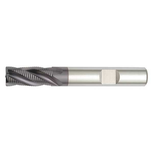 End Mill, TiAlN, 1.0000 in Millng Dia, 6T0R