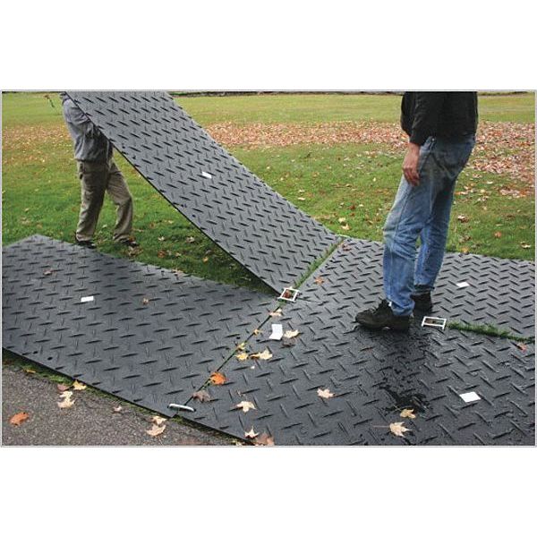 Ground Protection Mat High Density Polyethylene 8 ft 4 ft 1/2 in