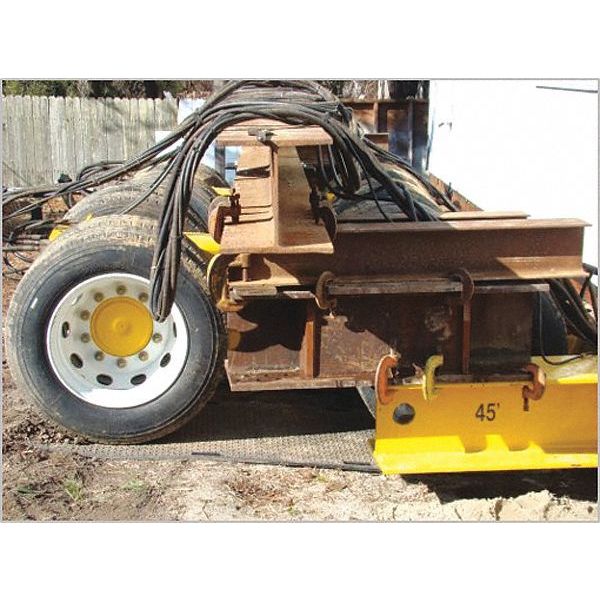 Ground Protection Mat High Density Polyethylene 8 ft 4 ft 18/25 in
