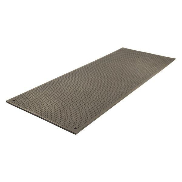 Ground Protection Mat High Density Polyethylene 8 ft 3 ft 18/25 in