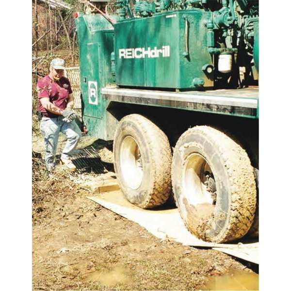 Ground Protection Mat Composite Fiberglass 8 ft 45 in 2/5 in