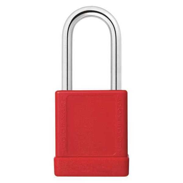 Lockout Padlock, KD, Red, 2