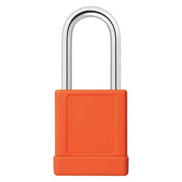 Lockout Padlock, KD, Orange, 2