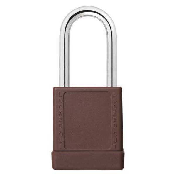 Lockout Padlock, KD, Brown, 2