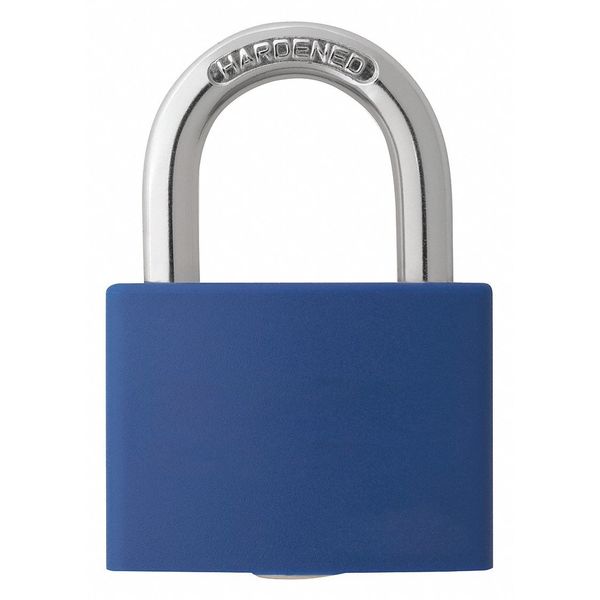 Lockout Padlock, KD, Blue, 1-7/16