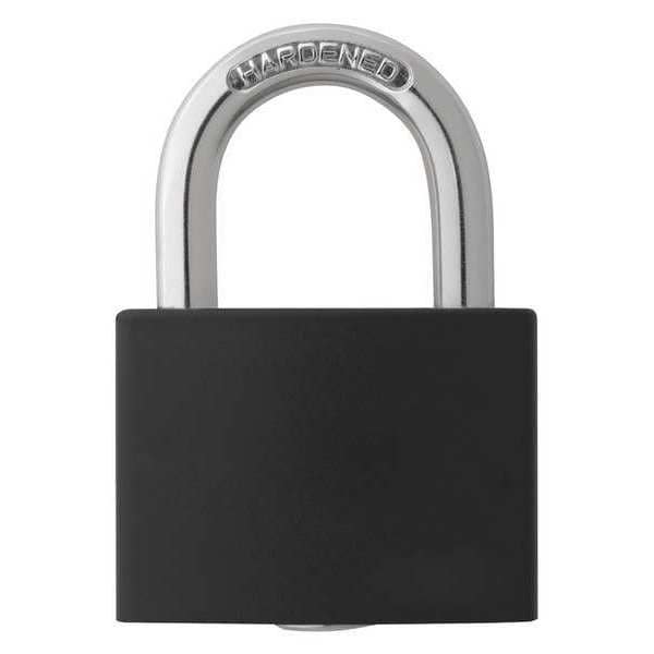 Lockout Padlock, KA, Black, 1-7/16