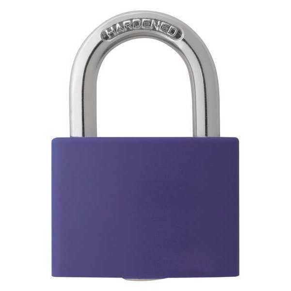 Lockout Padlock, KD, Purple, 1-7/16