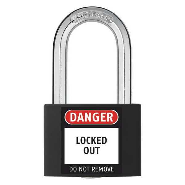 Lockout Padlock, KA, Black, 2