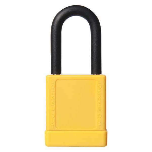Lockout Padlock, KA, Yellow, 2