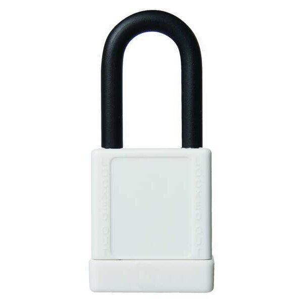 Lockout Padlock, KD, White, 2