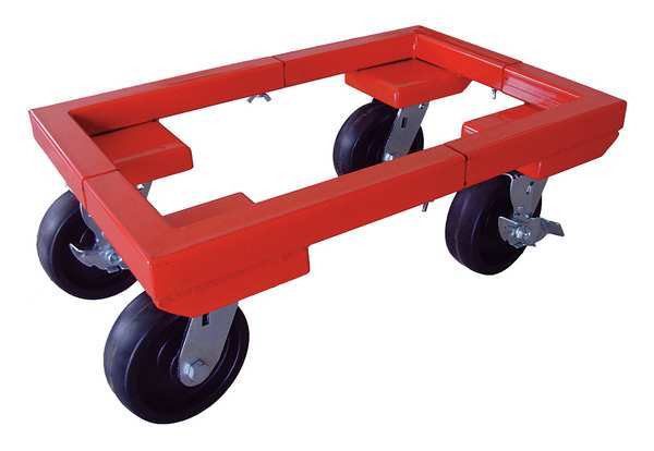Adjustable Dolly, Cap 2000 lb, 24-1/2x34