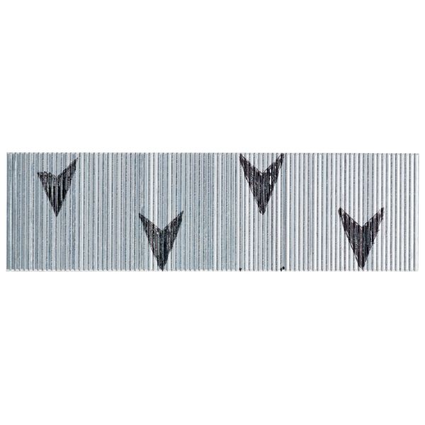 Collated Pin Nail, 3/4 in L, 23 ga, Galvanized, Headless Head, Straight, 2600 PK