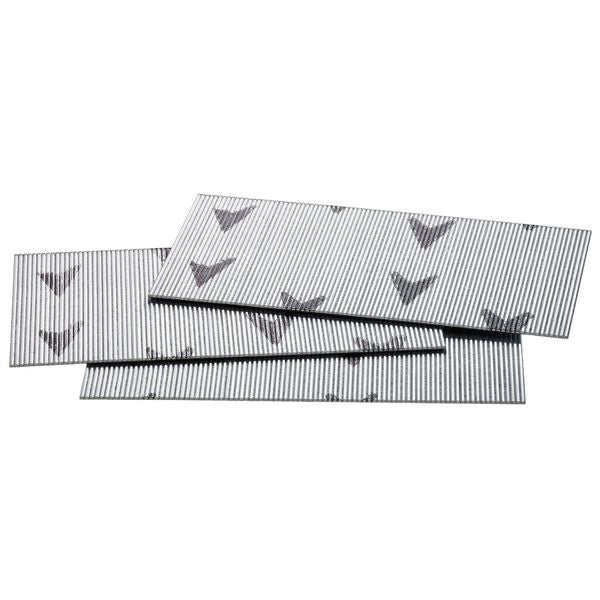 Collated Pin Nail, 1 in L, 23 ga, Galvanized, Headless Head, Straight, 2600 PK