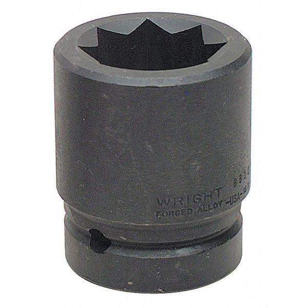 Impact Socket, 1 In Dr, 1-5/8 In, 8 pt