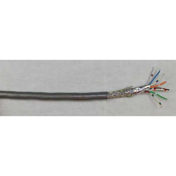Multi-Conductor, 24 AWG, Silver, 0.302 in.