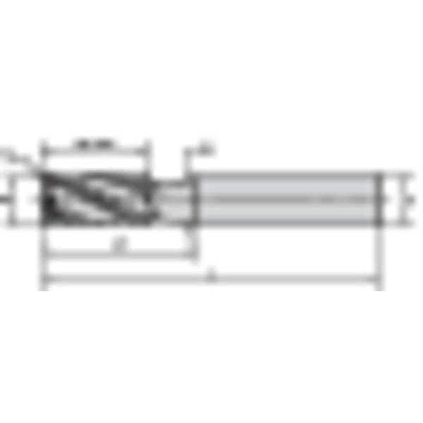 End Mill, 6.00mm Milling Dia., D518