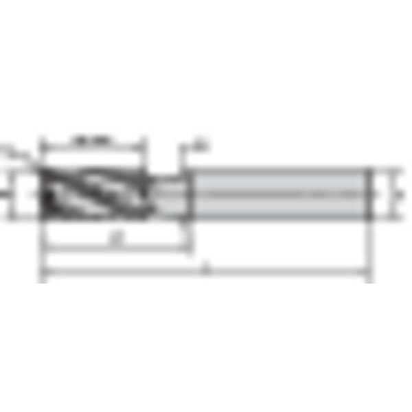 End Mill, 20.00mm Milling Dia., D507/D517