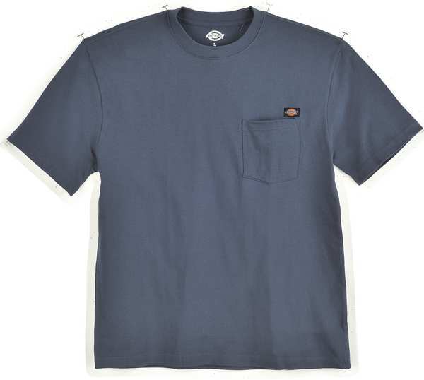 Short Sleeve T-Shirt, Cotton, Dk Navy, 3XLT