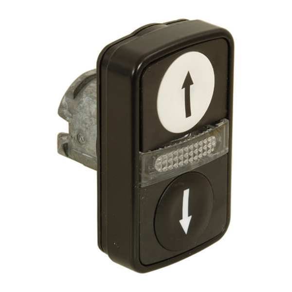 Illuminated Multi-Head Operator, 22 mm, Rectangular