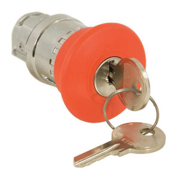 Push Button operator, 22 mm, Red