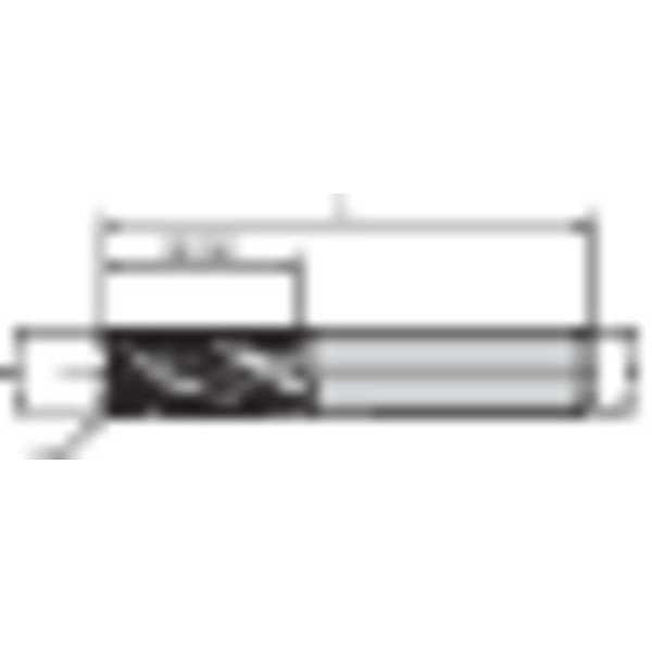 End Mill, 6.00mm Milling Dia., 7585/7595
