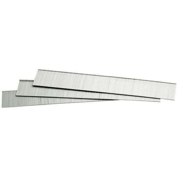 Collated Brad Nail, 1 in L, 21 ga, Electro Galvanized, Brad Head, Straight, 5000 PK