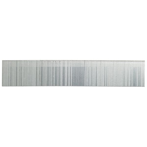 Collated Brad Nail, 1 in L, 21 ga, Electro Galvanized, Brad Head, Straight, 5000 PK