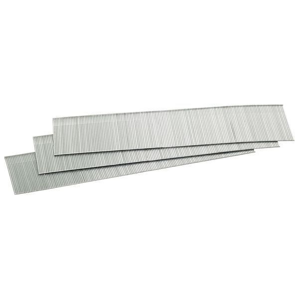 Collated Pin Nail, 1-3/8 in L, 21 ga, Electro Galvanized, Brad Head, Straight, 5000 PK