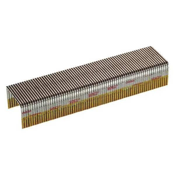 Staples, 16 ga, Standard Crown, 3/4 in Leg L, Steel, 10000 PK