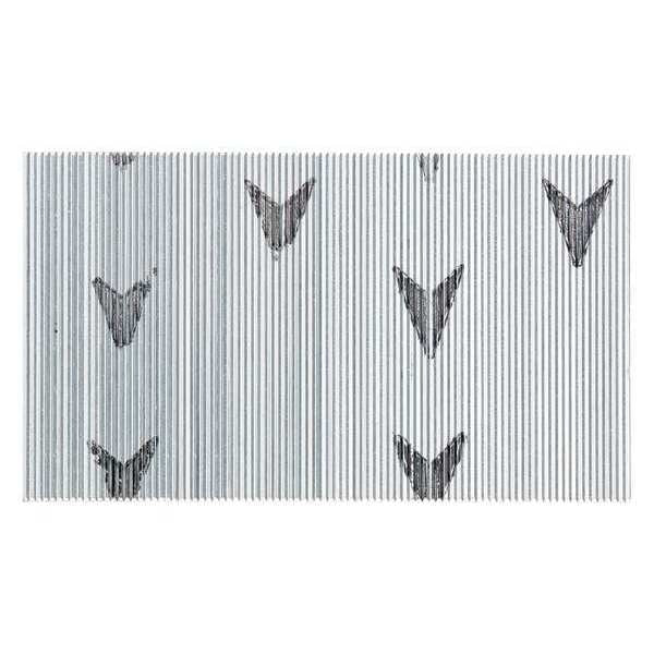 Collated Headless Pin, 1-3/8 in L, 23 ga, Electro Galvanized, Headless Head, Straight, 2600 PK