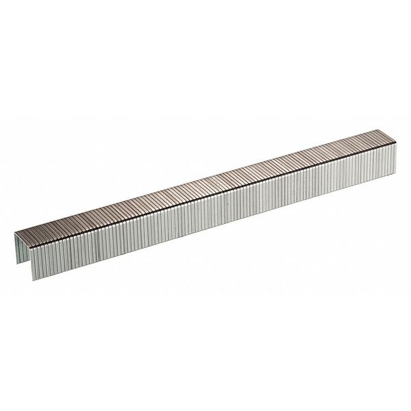 Staples, 20 ga, Standard Crown, 1/2 in Leg L, Steel, 15000 PK