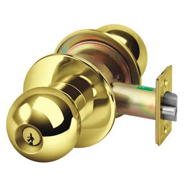 Knob Lockset, Mechanical, Classroom, Grd. 1